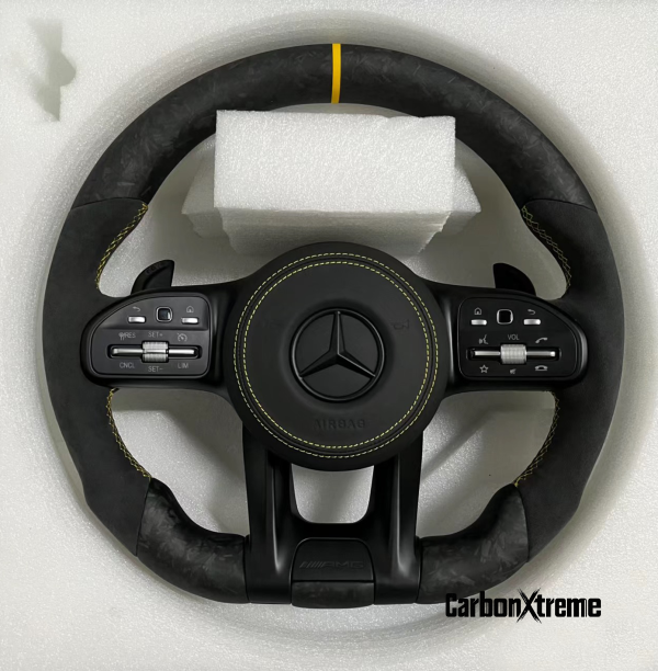 Mercedes Benz Forgde carbon fiber steering wheel