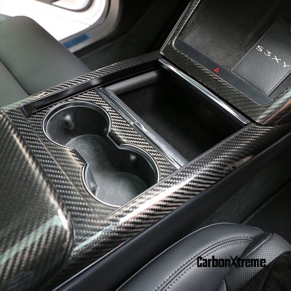 Tesla model S/X interior dry carbon interior cover