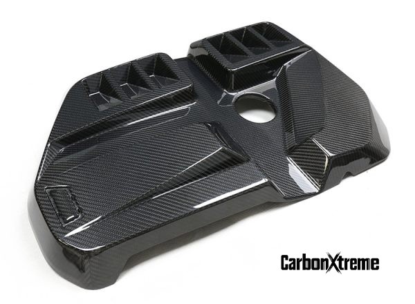 BMW M S58 carbon fiber engine cover